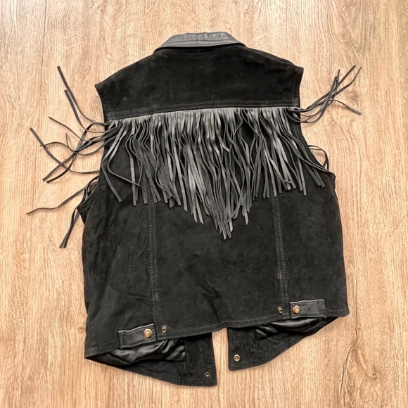 Vintage western tassel vest - Picture 2 of 3